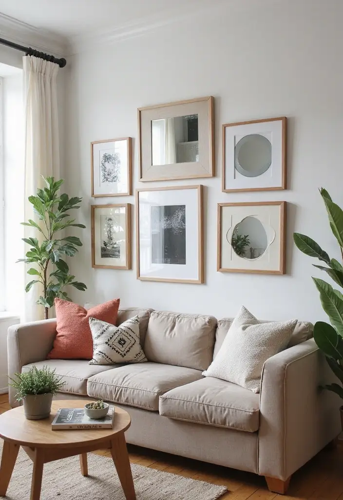 30+ Wall Mirror Decor Ideas to Reflect More Light and Style in Your Home 29 30+ Wall Mirror Decor Ideas to Reflect More Light and Style in Your Home - 29. DIY Mirror Art Projects