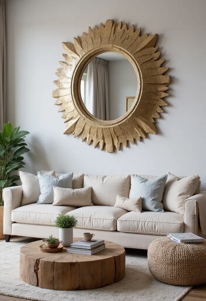 30+ Wall Mirror Decor Ideas to Reflect More Light and Style in Your Home 5 30+ Wall Mirror Decor Ideas to Reflect More Light and Style in Your Home - 5. Mirrors as Wall Art